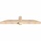 Ekena Millwork Eugene Smooth Timber Gable Bracket, Douglas Fir, 72"W x 15"H x 5 1/2"D x 5 1/2"F, 5/12 Pitch GBW072X15X0606EUG00SDF - alternate 3